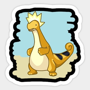 relaxaurus lux Sticker